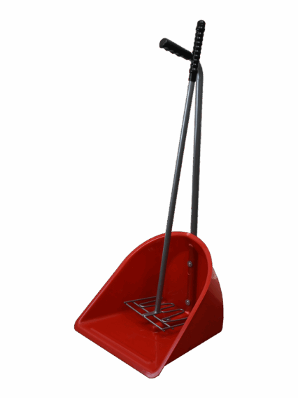 Mestboy opraapbak 78 cm + hark 85 cm rood