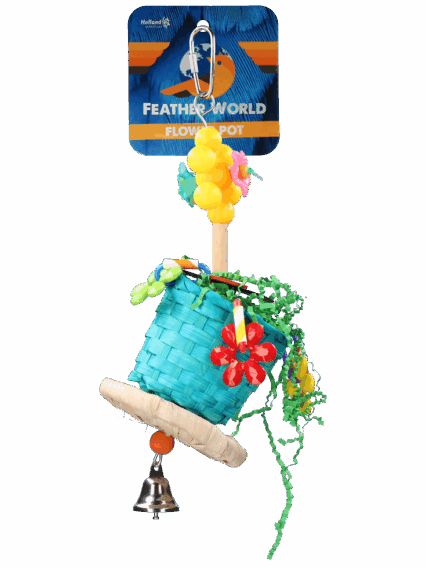 Feather World Flower pot