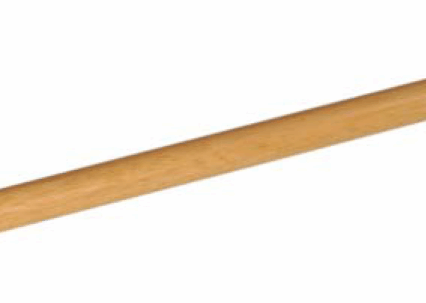 Steel hout 1400 x 24 mm gelakt