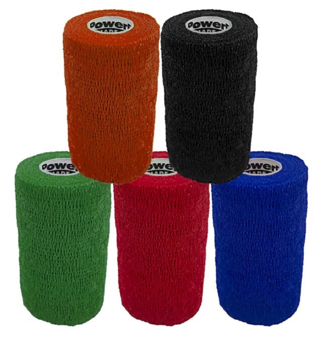 Bandage Equine Powerflex blauw 10cm - Afbeelding 4