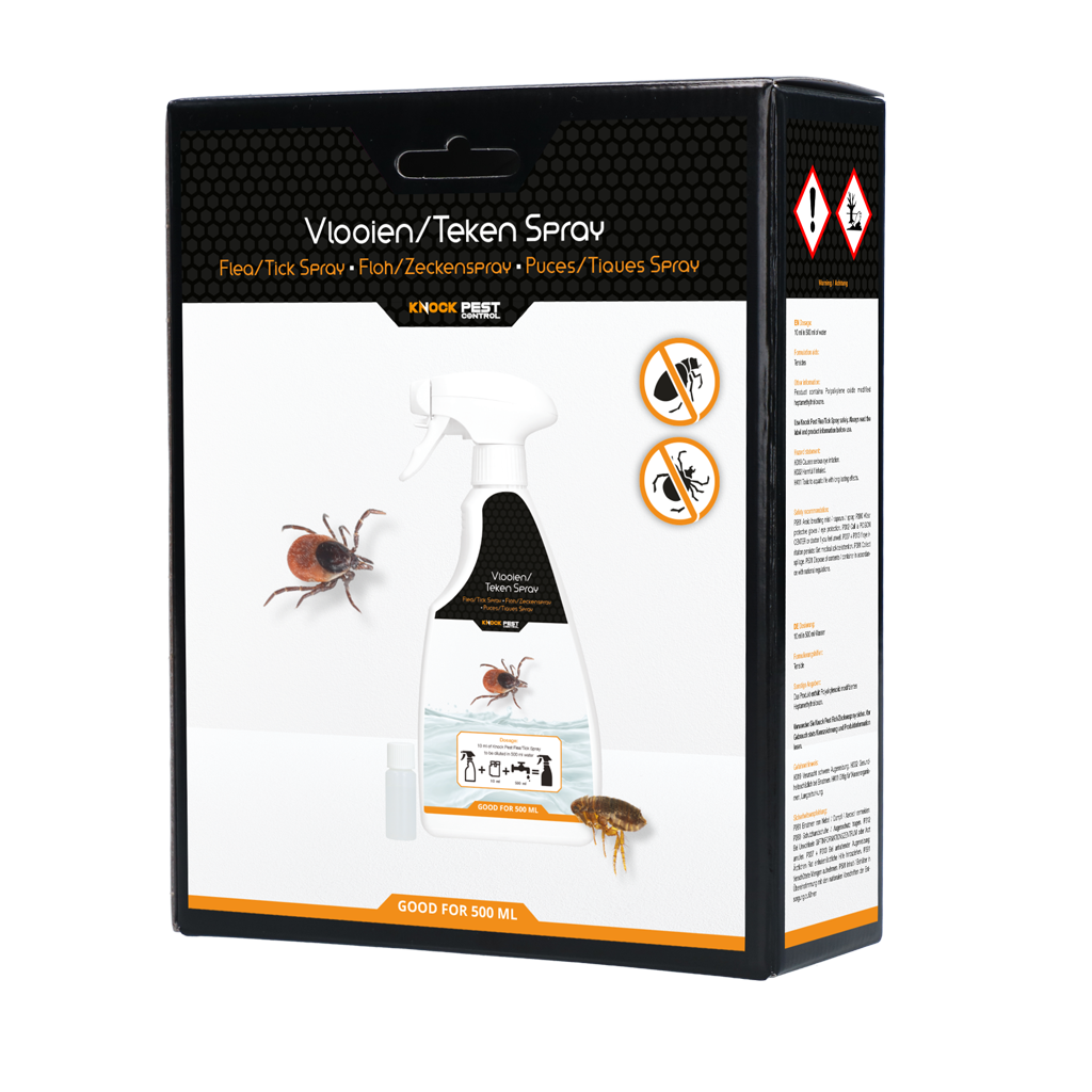 Knock Pest Vlooien/Teken Spray - Afbeelding 2