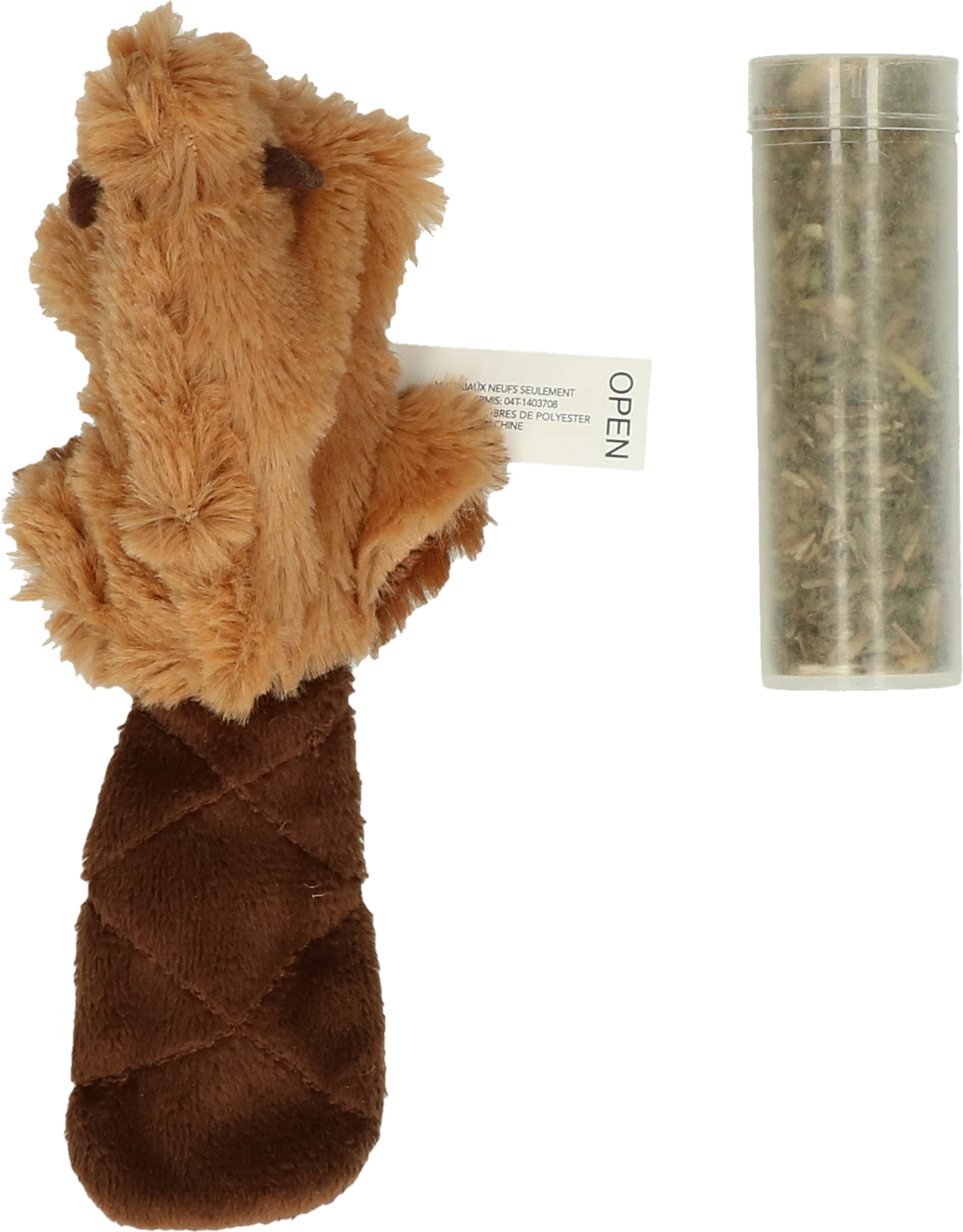 KONG Cat Refillable Catnip Beaver - Afbeelding 2