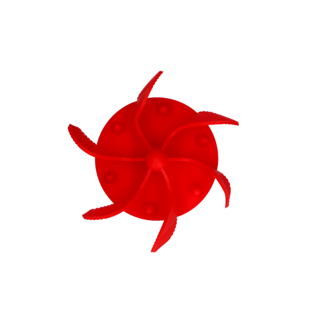 Eat Slow Live Longer Gobble Stopper M Red - Afbeelding 3